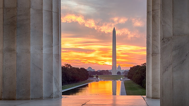 Washington Monument, architecture, building, city, Washington, D.C., HD wallpaper