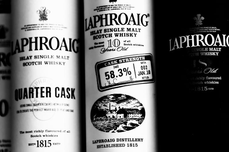Laphroaig, Whisky, HD wallpaper