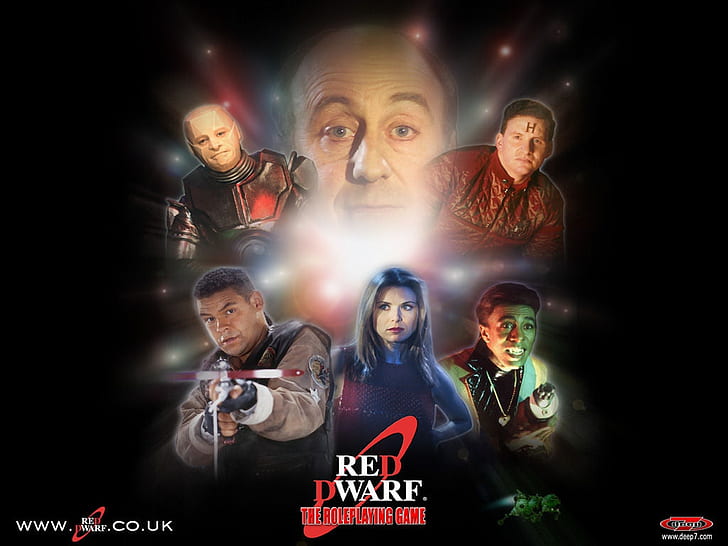 bbc cast Red Dwarf Entertainment TV Series HD Art, collage, scifi, HD wallpaper