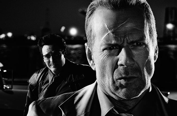 Bruce Willis, Sin City, Michael Madsen, movies, HD wallpaper