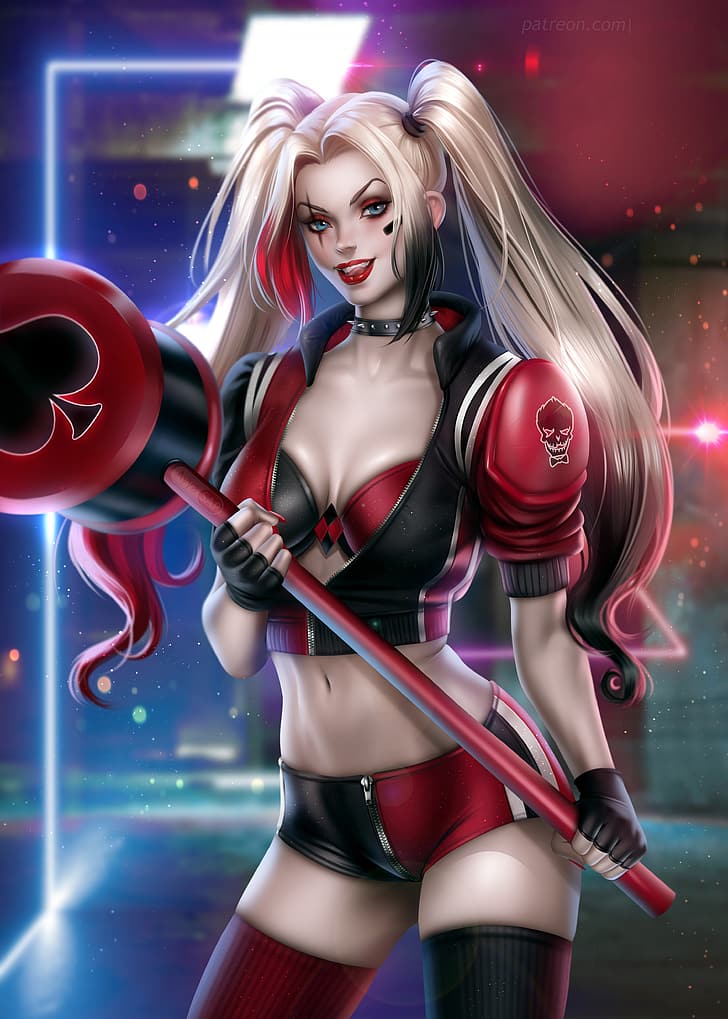 1092608 cosplay anime artwork Toy Harley Quinn clothing costume  figurine action figure  Rare Gallery HD Wallpapers