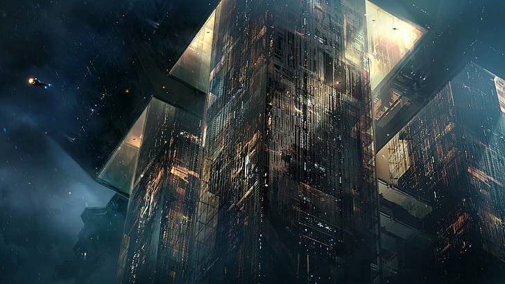 Movie, Blade Runner 2049, Cyberpunk, Spinner (Blade Runner)