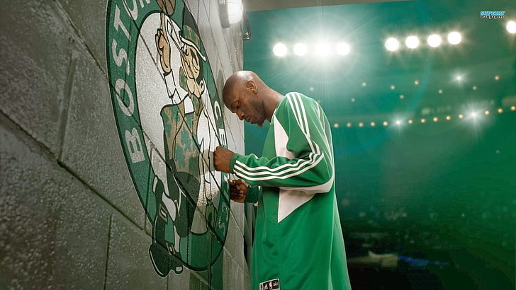 NBA, basketball, Boston Celtics, Kevin Garnett, Rajon Rondo, HD wallpaper