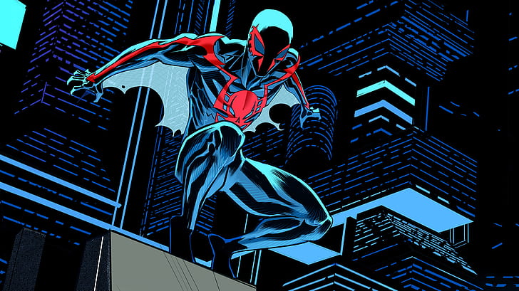 Spider-Man, Spider-Man 2099, Marvel Comics, HD wallpaper