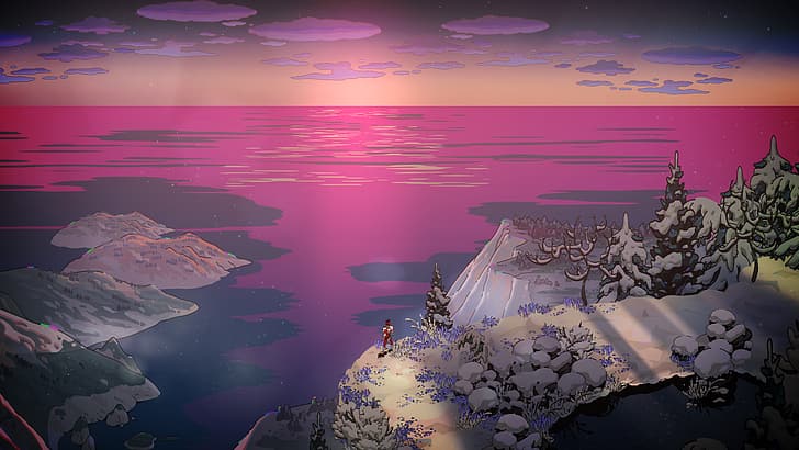 sunrise, Hades (Game), landscape, HD wallpaper