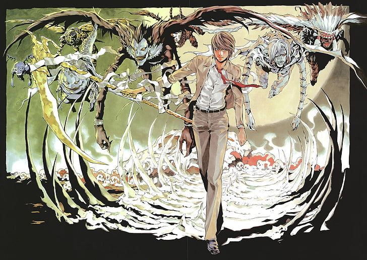 Drawings, Yaganu Light - Kira Deathnote Anime, Page 421, Modern and  Contemporary Art