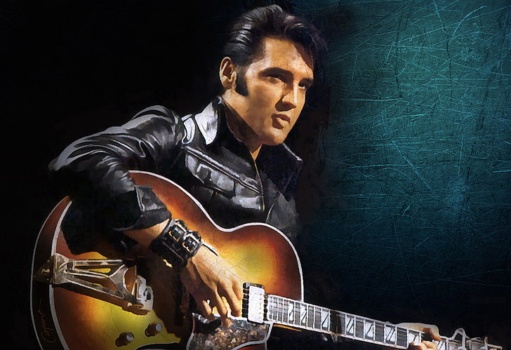 HD wallpaper: Elvis Presley, musician, singer, Rock-n-roll, musical  instrument | Wallpaper Flare