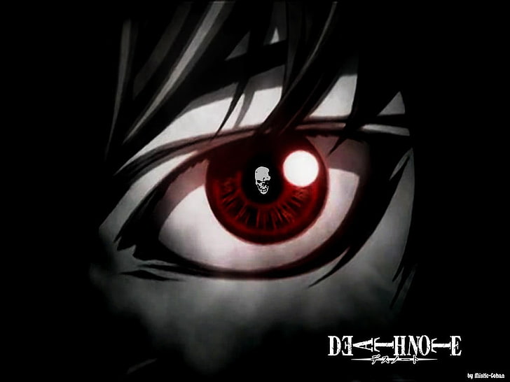 Yagami Light Deathnote, Death Note, anime, sky, indoors, close-up