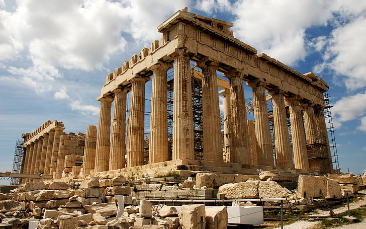 Parthenon Greece, HD wallpaper