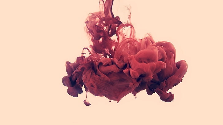 abstract, Alberto Seveso, Paint In Water, studio shot, ink, HD wallpaper