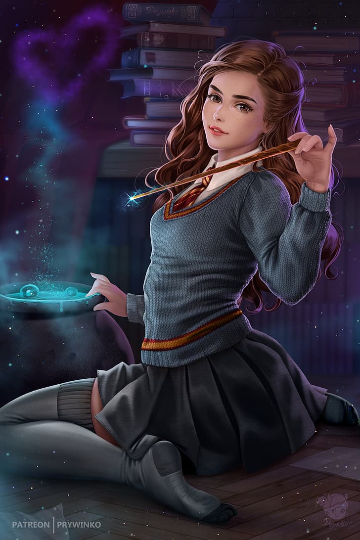 Hermione Granger Drawing by kkbutterfly  DragoArt