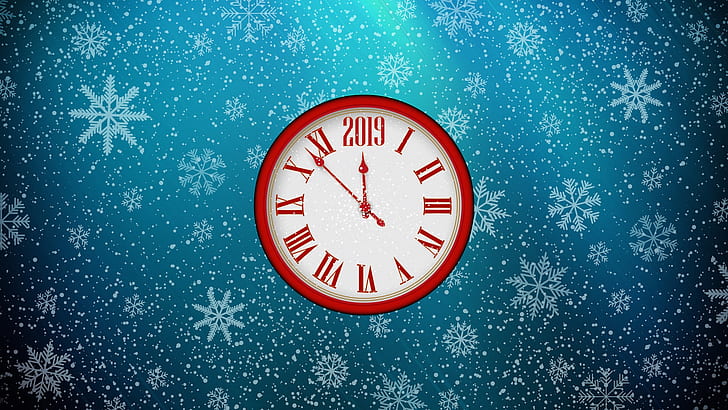 HD wallpaper: new years eve, clock