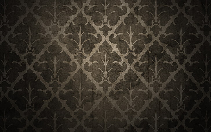 line, ornament, Vintage, backgrounds, pattern, old-fashioned, HD wallpaper
