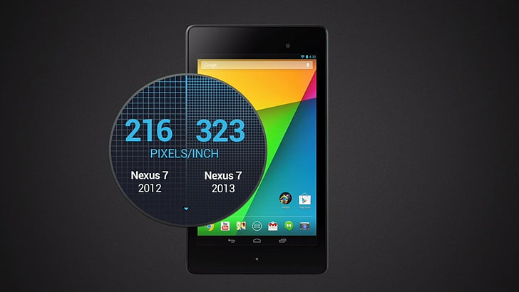 Google Nexus 7 Tablet PC HD Desktop Wallpaper 15, black Nexus 7 smartphone, HD wallpaper