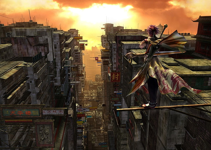 Video Game, Bujingai: The Forsaken City, HD wallpaper