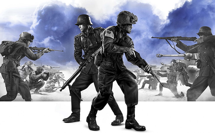 company of heroes 2 can you play western fronts army in skrimish