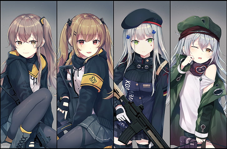 Video Game, Girls Frontline, G11 (Girls Frontline), HK416 (Girls Frontline), HD wallpaper