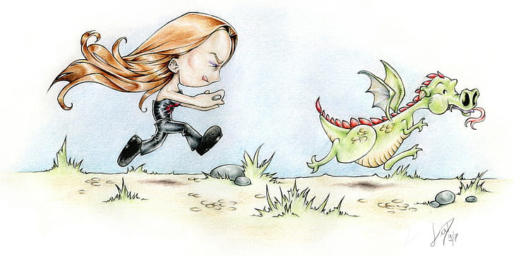 epica, Simone Simons, dragon, chasing the dragon, metal music, HD wallpaper