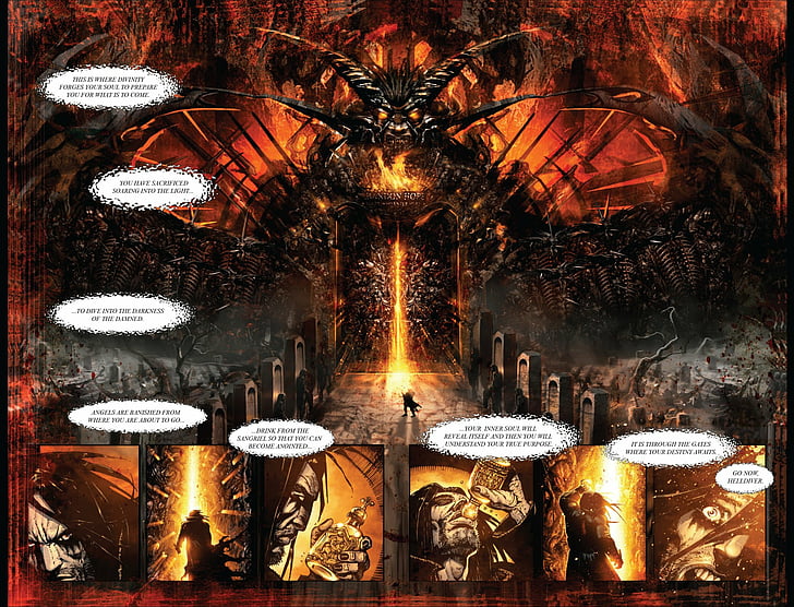 Comics, Heavy Metal, Armageddon, Four Horsemen of the Apocalypse, HD wallpaper