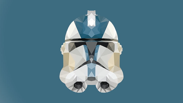 Star Wars Stormtrooper wallpaper, minimalism, simple background, HD wallpaper
