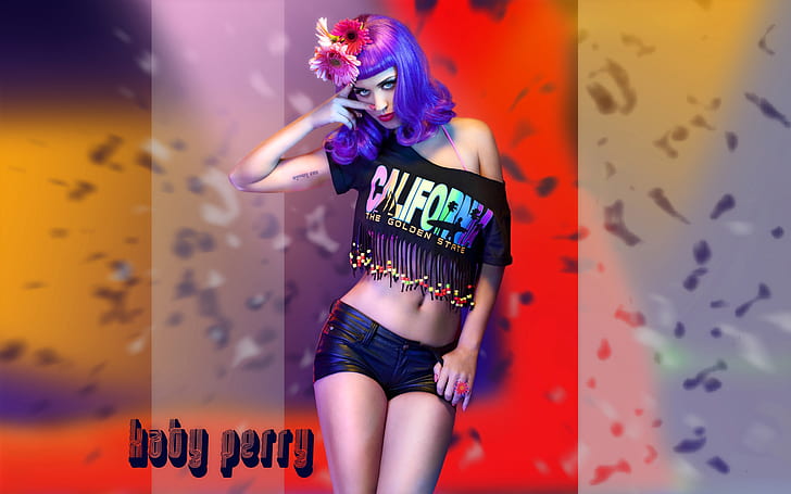 Katy Perry California Girls, HD wallpaper