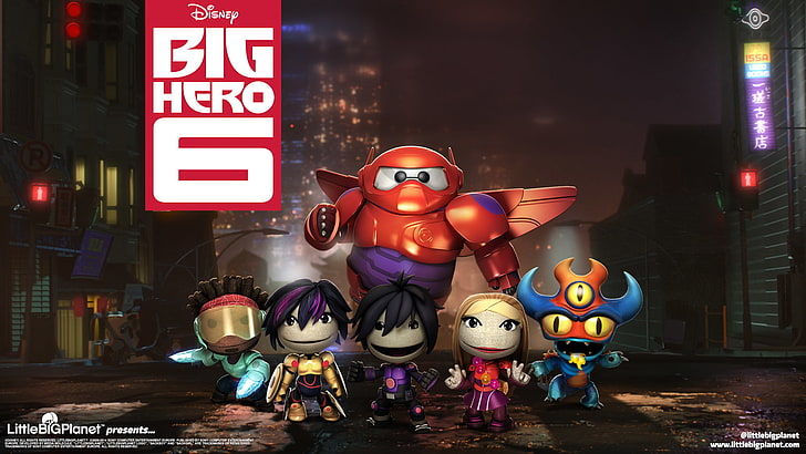 LittleBigPlanet 3 Big Hero 6, representation, human representation, HD wallpaper