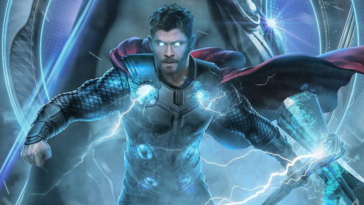 New Thor Avengers Endgame thor wallpapers superheroes wallpapers  hdwallpapers digital art wallpapers avengers endgame   Chris  hemsworth Hemsworth Lady thor