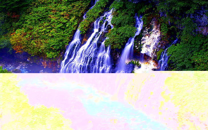 Mountain Falls Wide Desktop Background Hd Wallpapers 1655357 2560×1600 Falls, HD wallpaper