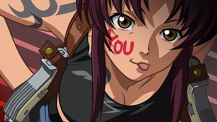 Anime Black Lagoon Revy 4 Poster Decorative Painting Canvas Wall Art Living  Room Posters Bedroom Painting 16x24inch(40x60cm) : Amazon.co.uk: Home &  Kitchen