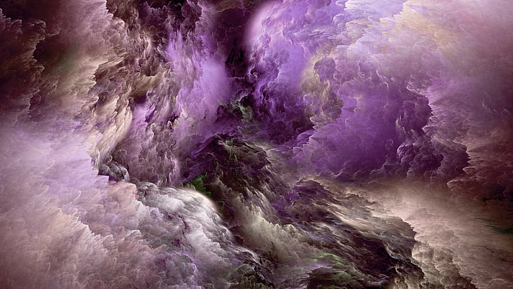 Clouds, 8k, 4k, 5k wallpaper, abstract, purple, live wallpaper