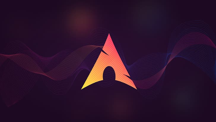 Archlinux, digital art, Arch Linux, tech HD wallpaper