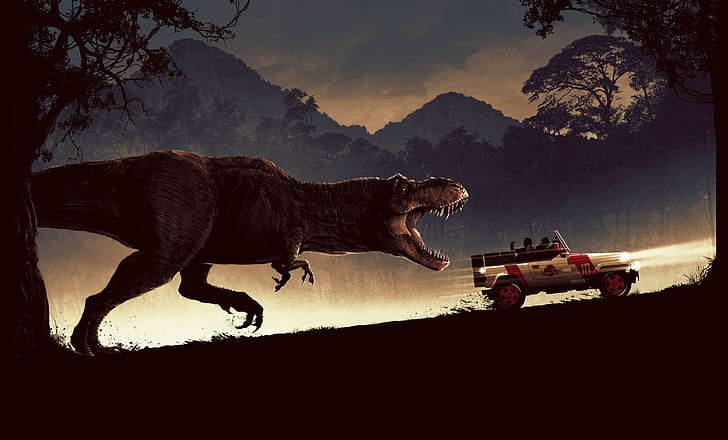Wallpaper : sunlight, forest, digital art, dinosaurs, velociraptor, fauna,  dinosaur, screenshot, 1920x1080 px, tyrannosaurus 1920x1080 - 4kWallpaper -  723933 - HD Wallpapers - WallHere
