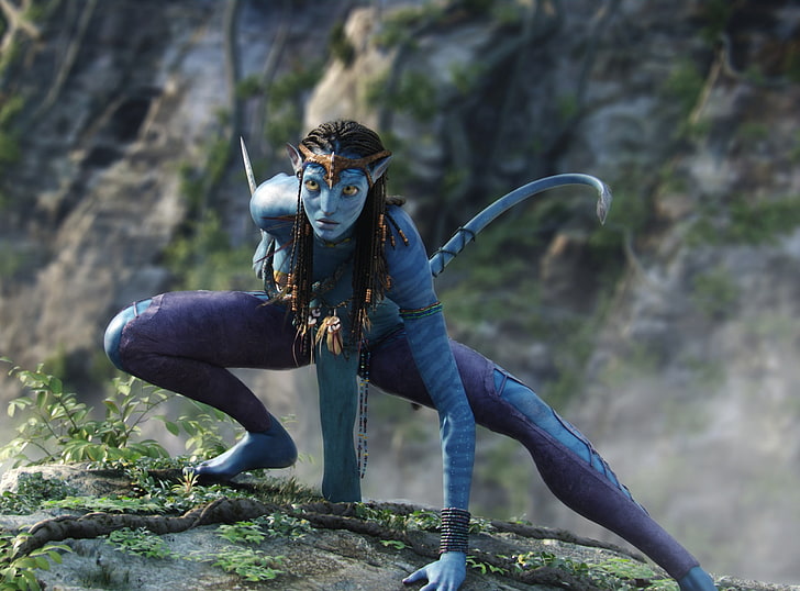 Avatar, Avatar female character illustration, Movies, one person, HD wallpaper