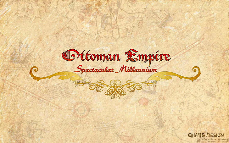 Ottoman Empire, typography, artwork, text, paper, old, no people