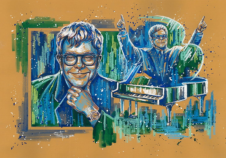 100 Elton John Wallpapers  Wallpaperscom
