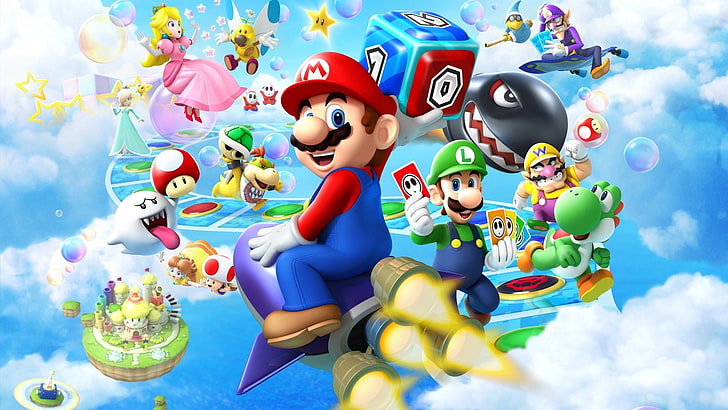 Hd Wallpaper Video Game Mario Party Island Tour Wallpaper Flare