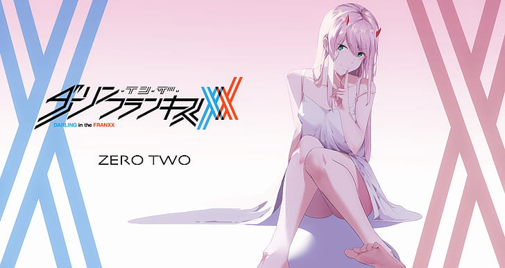 Darling in the FranXX, anime girls, pink hair, Zero Two (Darling in the FranXX)