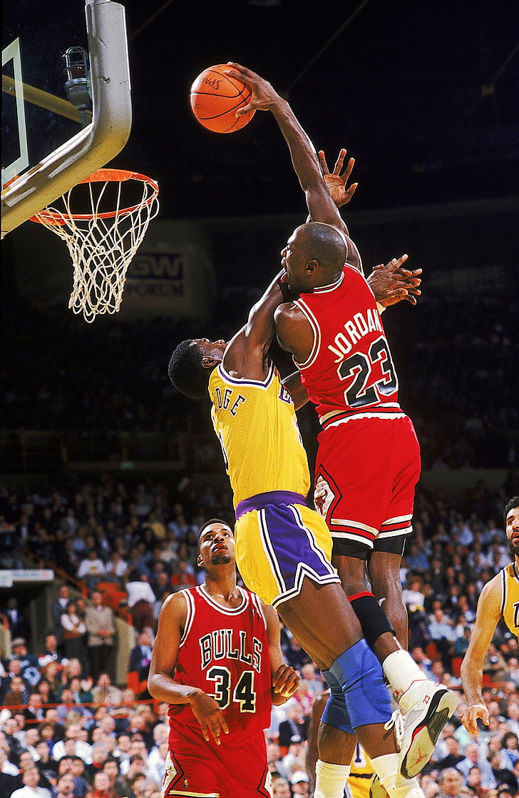 Download Best Basketball Michael Jordan Dunk Art Wallpaper