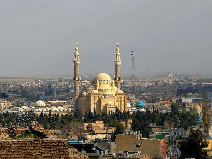 arquitectura, iran, mezquita, HD wallpaper