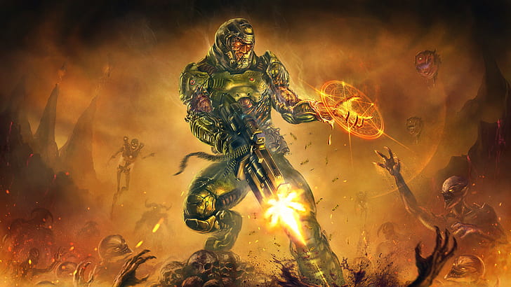 Doom 4, Doom (game), HD wallpaper