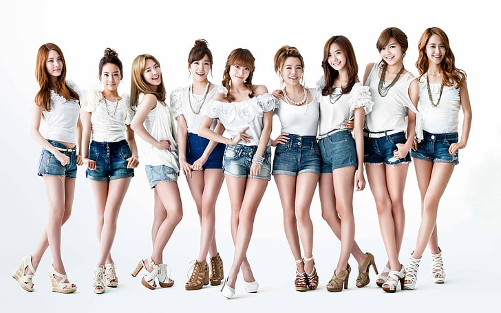 Girls Generation, Hyoyeon, Jean Shorts, Jessica Jung, K pop