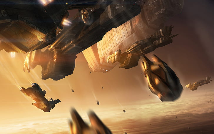 Halo, video game art, video games, spaceship, science fiction, HD wallpaper