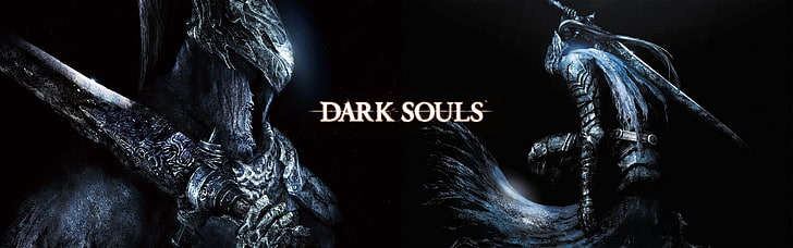 Dark Souls poster, Artorias, video games, text, western script