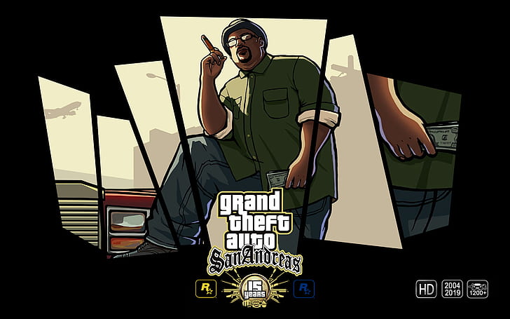 HD wallpaper: Grand Theft Auto, GTA San Andreas, Games posters, GTA  anniversary | Wallpaper Flare
