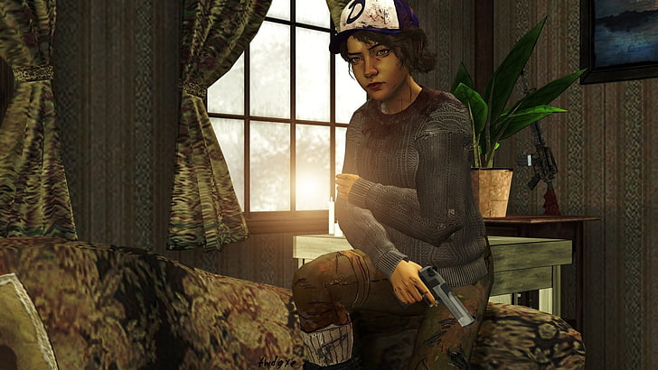 is clementine in the new walking dead game