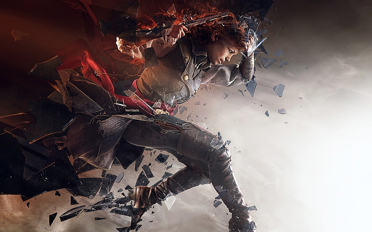 women's black pants, Elise (Assassin's Creed: Unity), video games, HD wallpaper