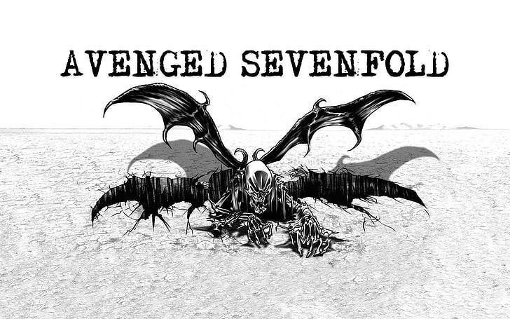 avenged, dark, heavy, metal, rock, sevenfold, HD wallpaper