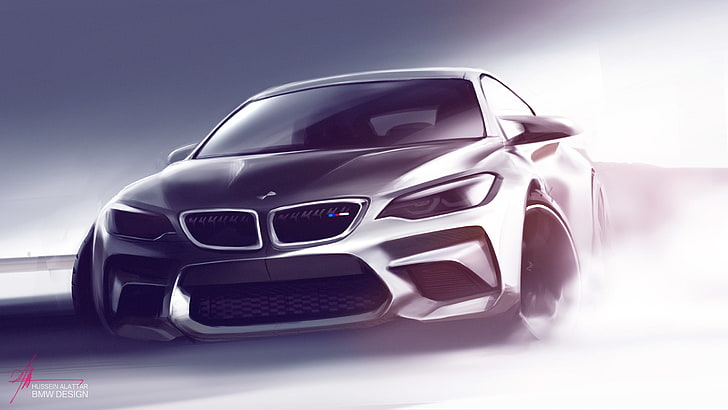 HD wallpaper: BMW M2, car, vehicle, concept art, Drifting, artwork, motor  vehicle | Wallpaper Flare