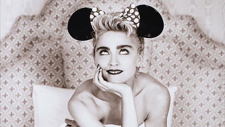 Singers, Madonna, portrait, headshot, one person, beauty, smiling, HD wallpaper