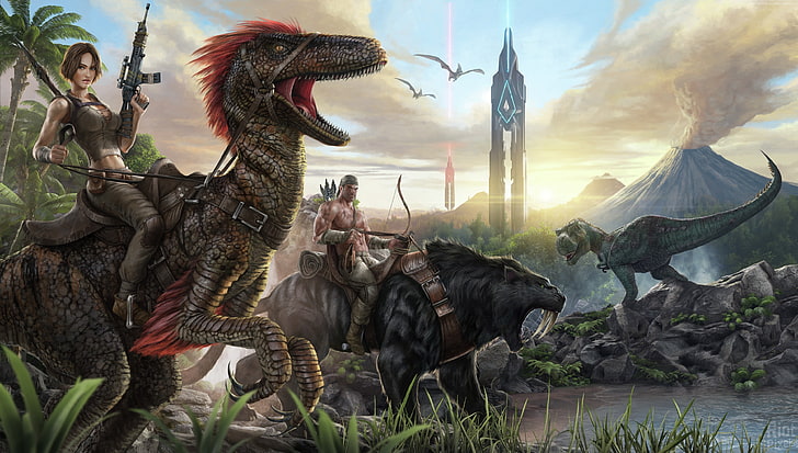 Xbox One, GDC Awards 2016, ARK: Survival Evolved, PS 4, PC, HD wallpaper